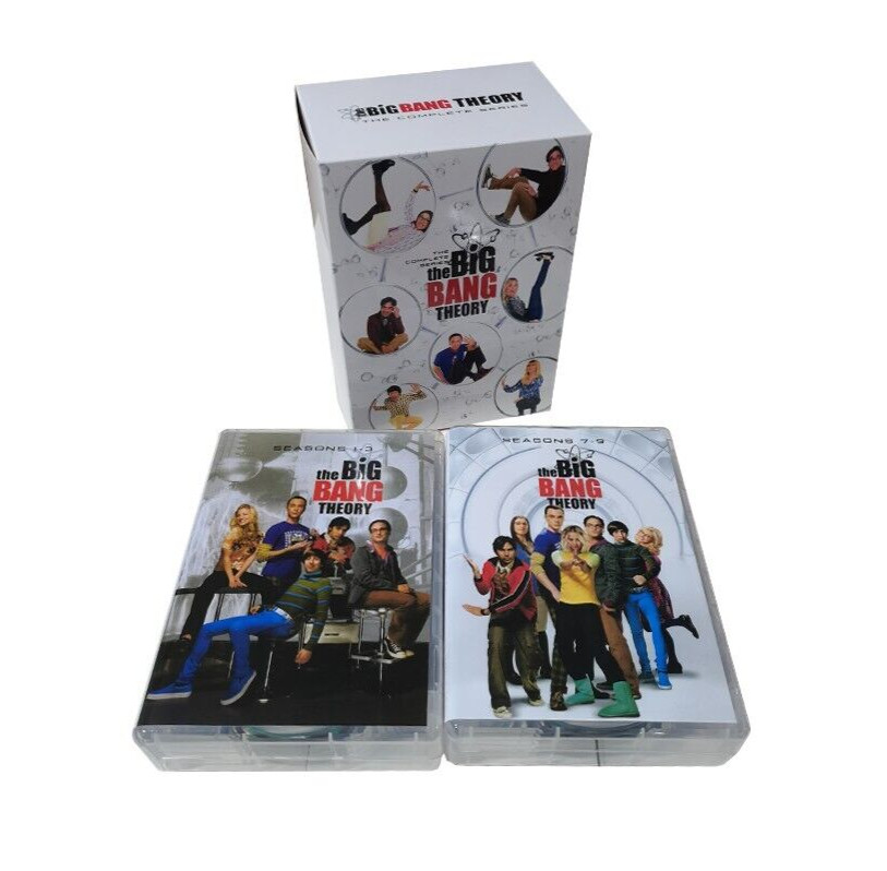 The Big Bang Theory: The Complete Series Seasons 1-12 (DVD 37-Disc Box Set) USA