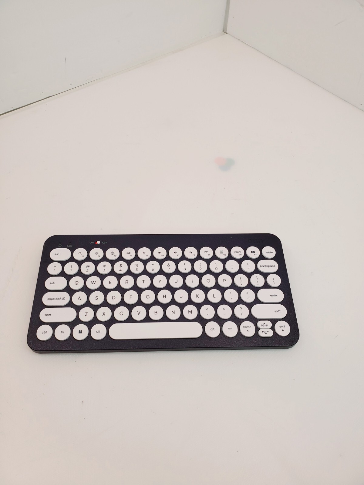 Blue Compact Portable Wireless Keyboard English 78 Keys Qwerty No Nano Receiver