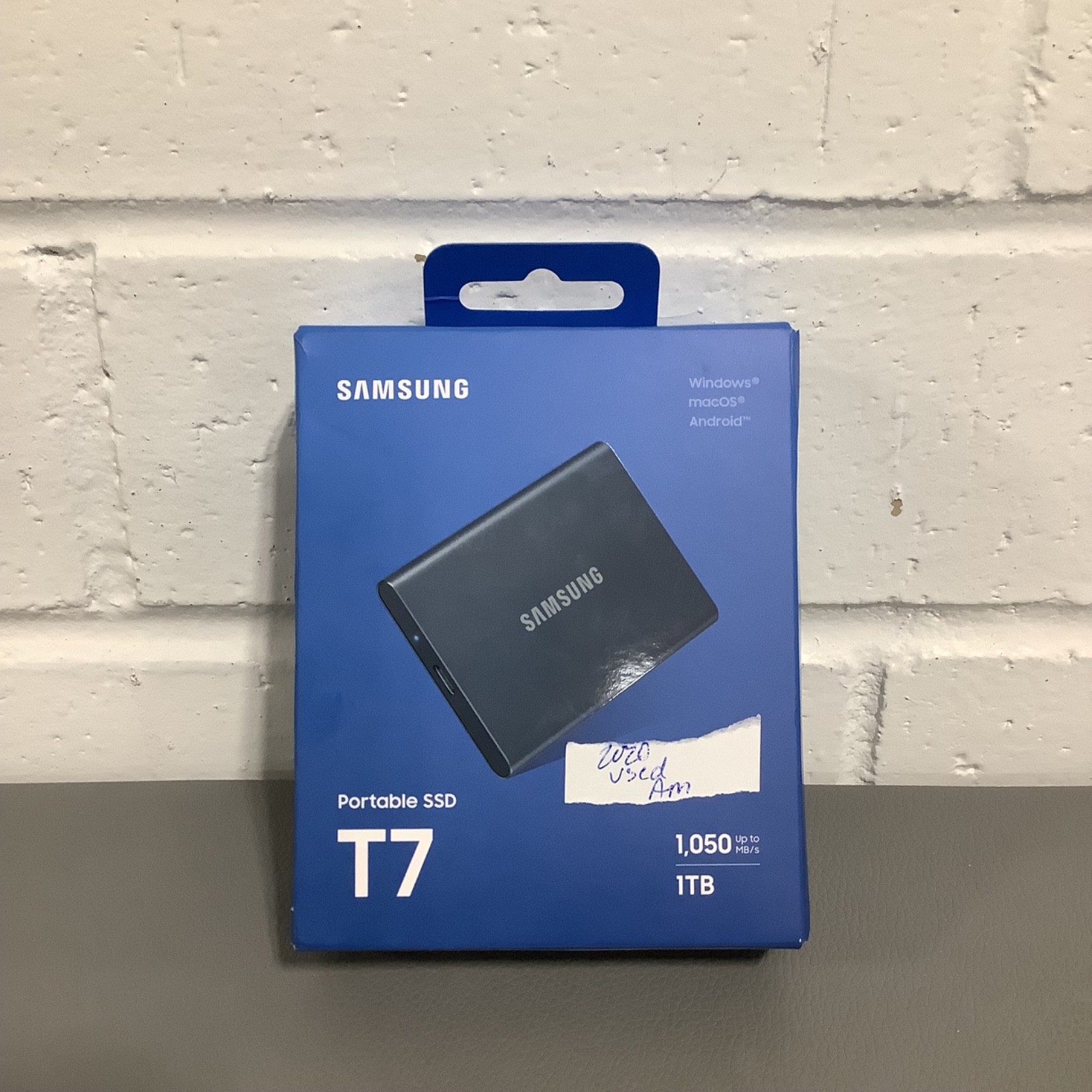 Samsung T7 ‎MU-PC1T0T Portable SSD External Solid State Drive 1TB