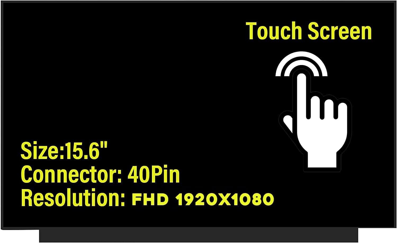 A+ 15.6 FHD IPS DISPLAY ON-CELL TOUCH SCREEN LIKE IVO R156NWF7 R2 HW:1.3 FW:0.0