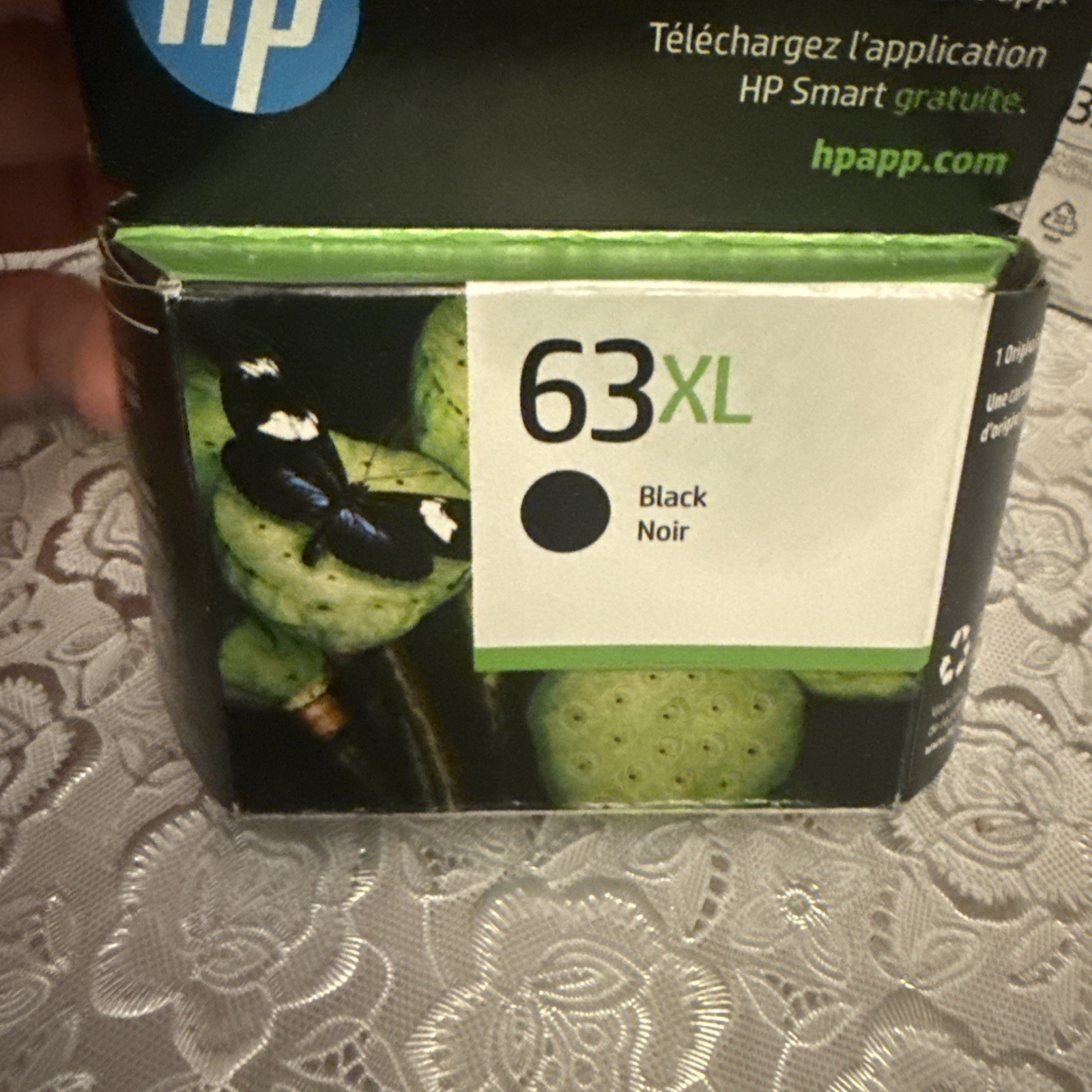 New HP 63 XL Black Ink Cartridge High Yield Genuine OEM Original Sealed May 2027