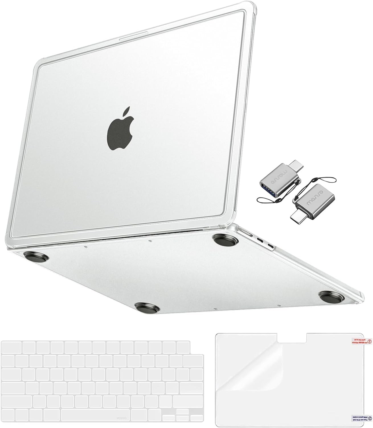 Screen Protector for MacBook Air 15 inch, Matte Clear, Reinforced Corners