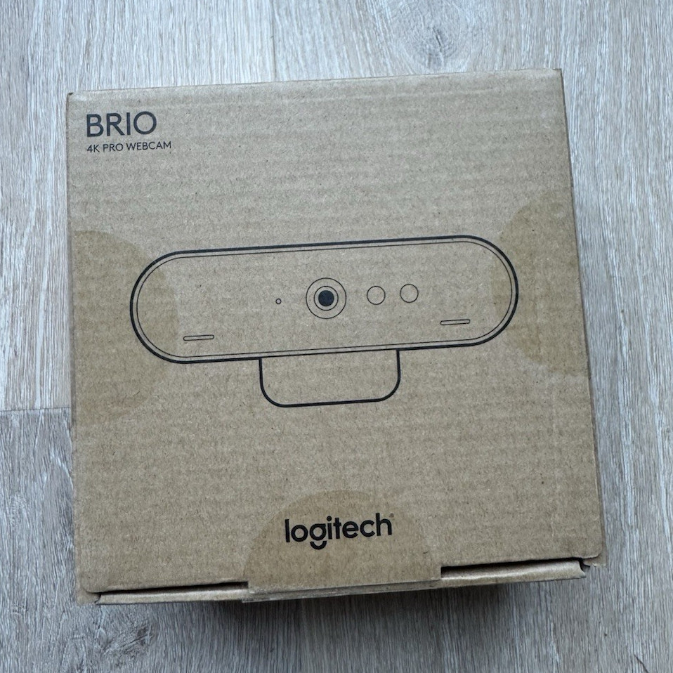 Logitech BRIO 4K Pro Webcam – Black