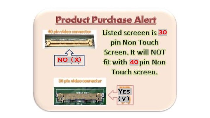 NEW 11.6″ LED eDP HD LCD DISPLAY SCREEN for SAMSUNG XE500C13 Series