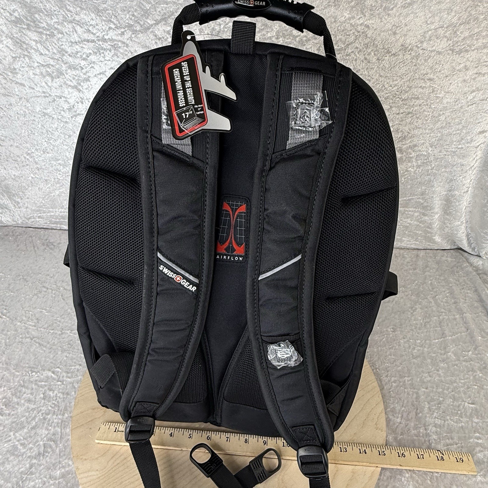 SwissGear ScanSmart 19″ Backpack – TSA 17″ Laptop – Blue & Black – New