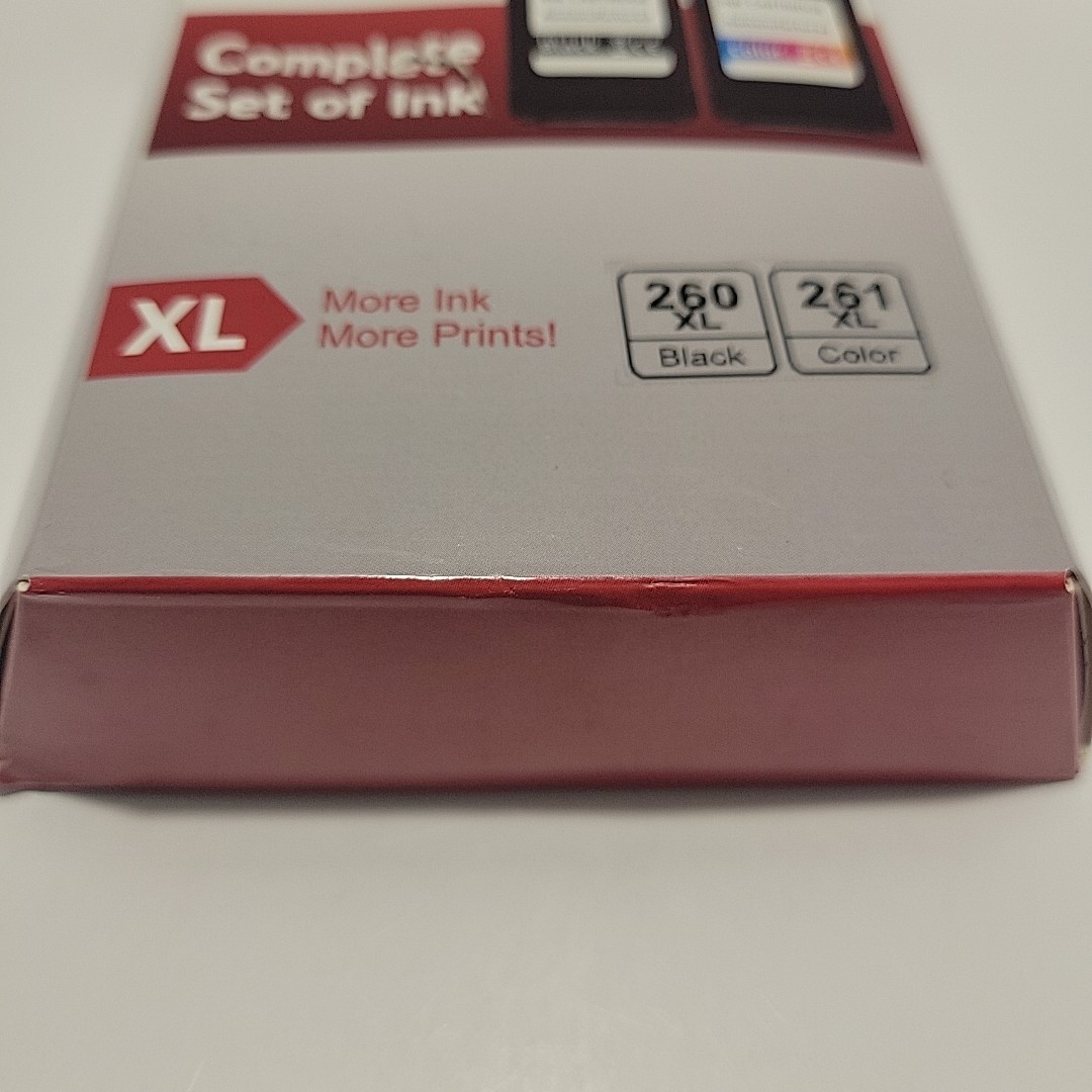 Canon PG-260XL Black & CL-261XL Color XL Ink Cartridge Set for TS5320
