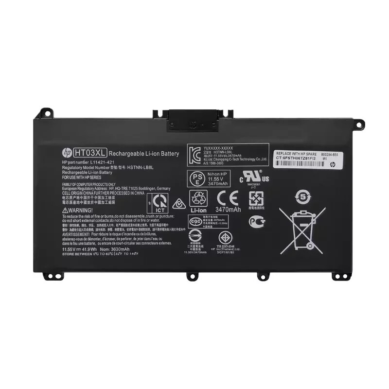 OEM Genuine HT03XL Battery for HP Pavilion 15-DA 15-DB 15-DW 15-DY L11421-2C2