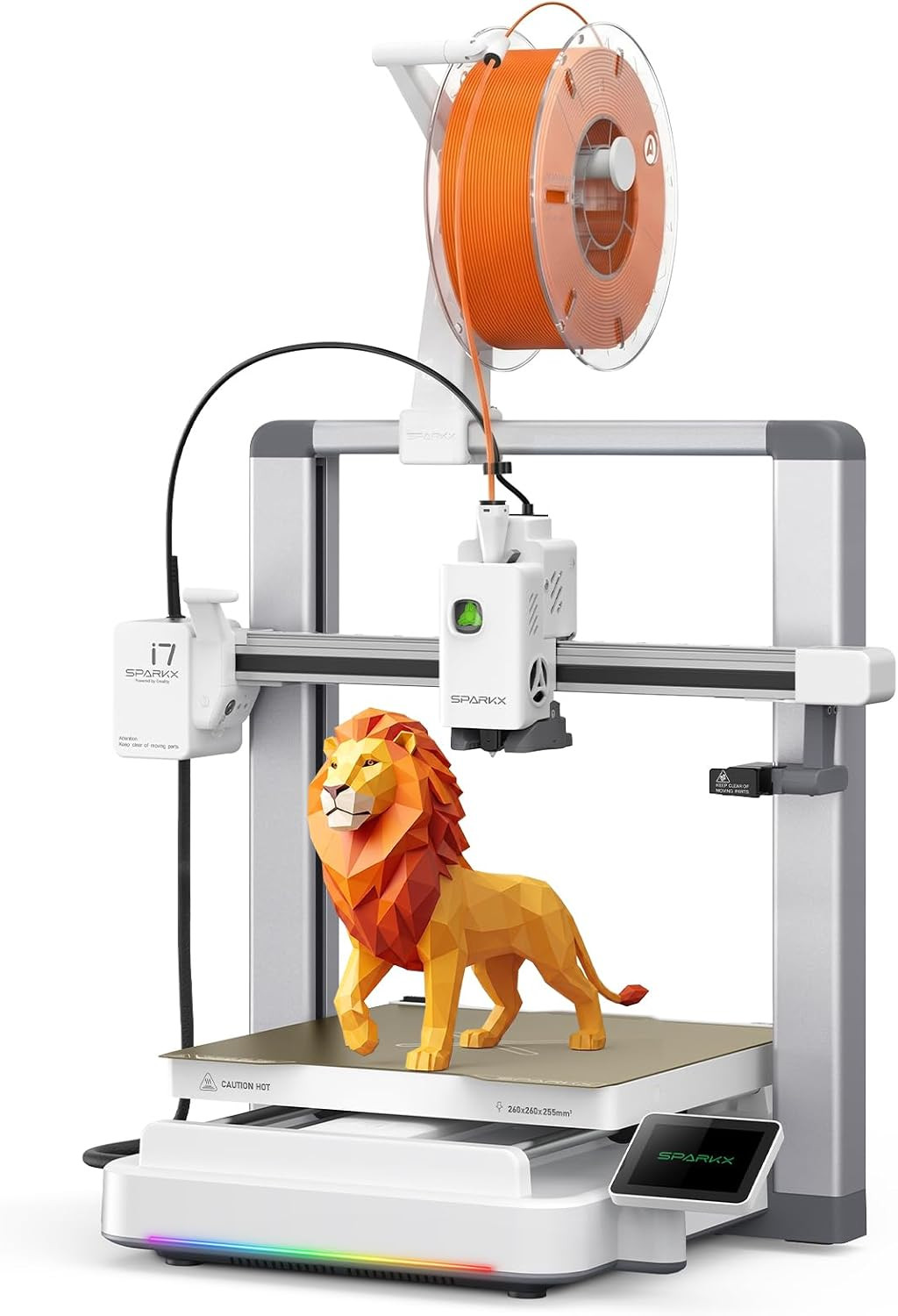 Creality SPARKX i7 3D Printer Multi Color 3D Printing 500mm/s High Speed 95% Pre
