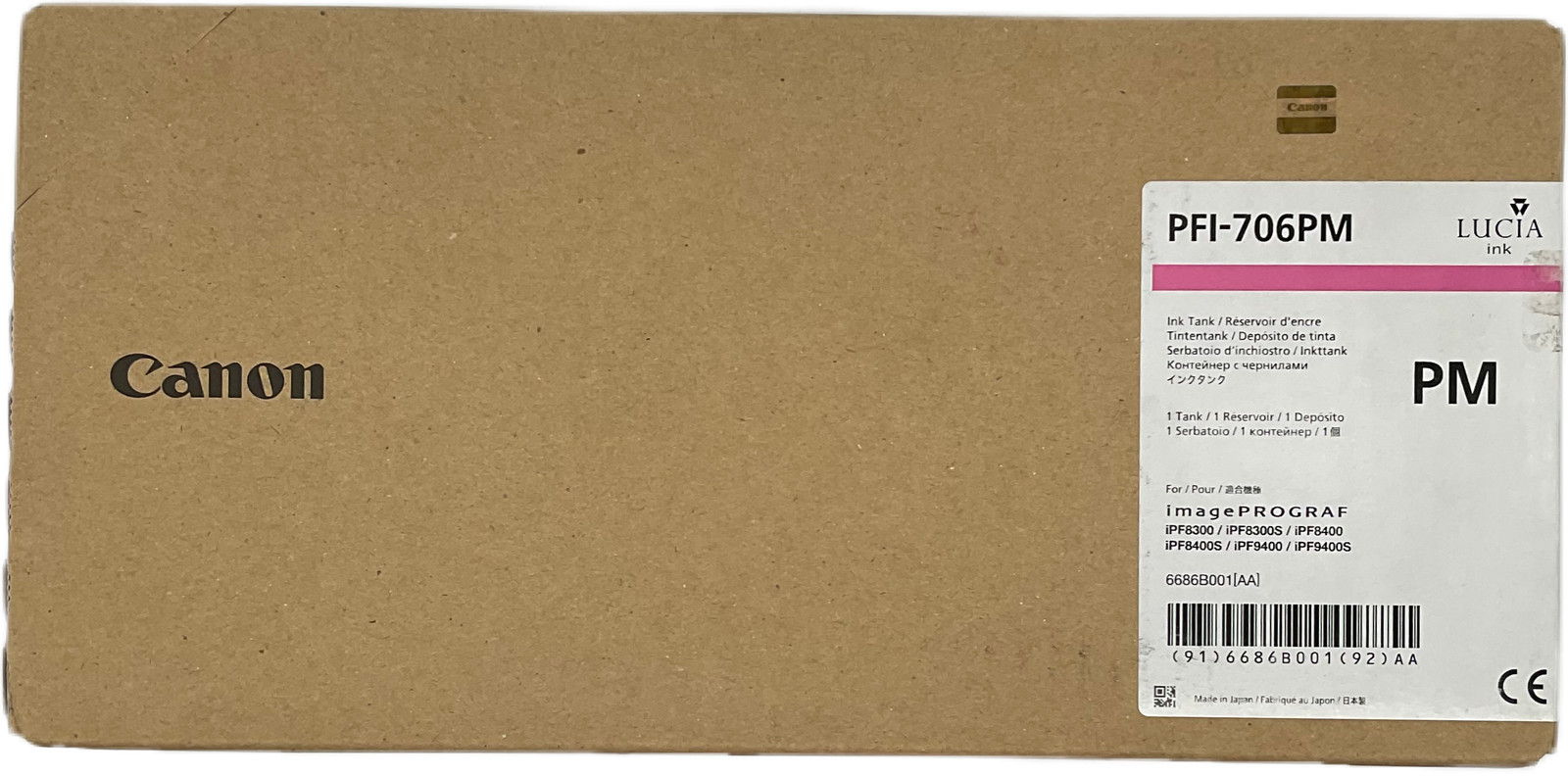 Canon PFI-706PM Magenta Ink Cartridge