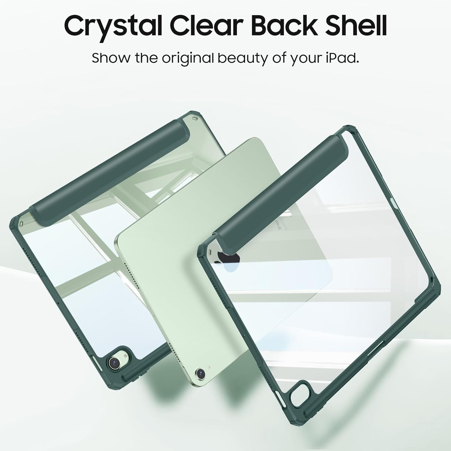 For iPad Air 5th Generation 10.9″ 2022 Slim Case Folio Stand Shockproof Cover