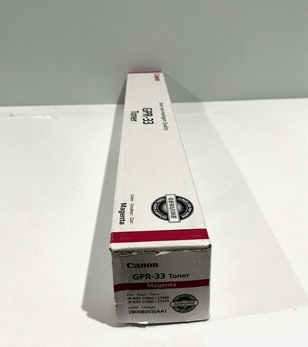Canon GPR-33 Magenta 2800B003AA OEM Toner Cartridge For C7055,C7065,C7260,C7270