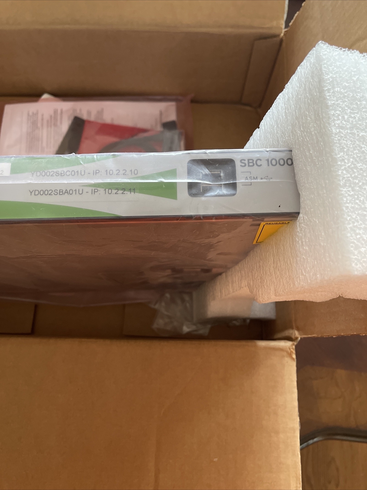 Sonus SBC1000 1RU VoIP Session Border Controller Gateway. Brand New Never Used