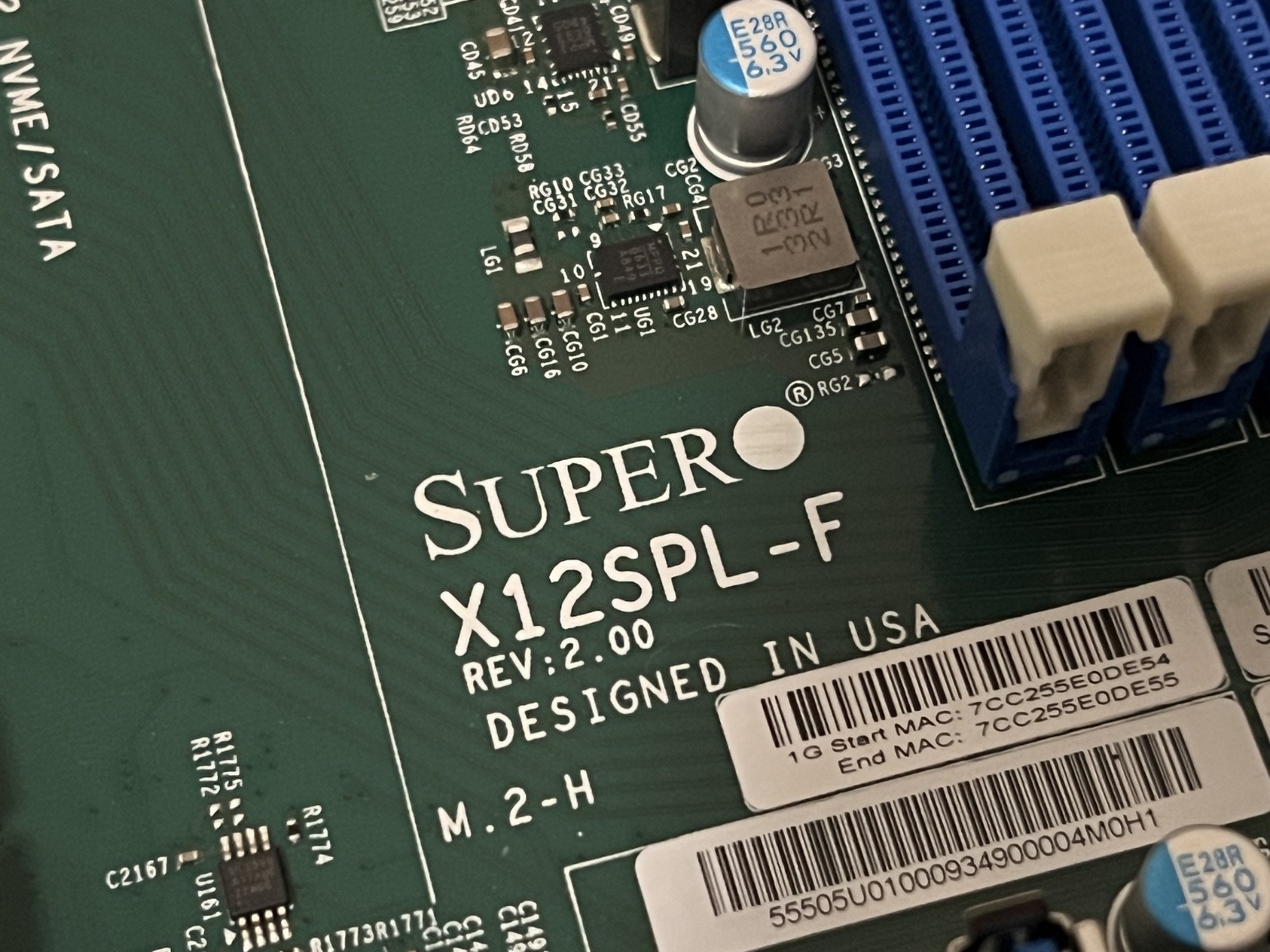 Supermicro X12SPL-F | C621A | LGA4189 ATX Server Motherboard + I/O & Heatsink