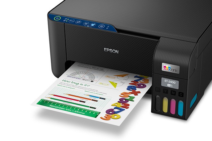 Sublimation Printer ET 2400 Heat Transfer Bundle with Sublimation Ink and Paper