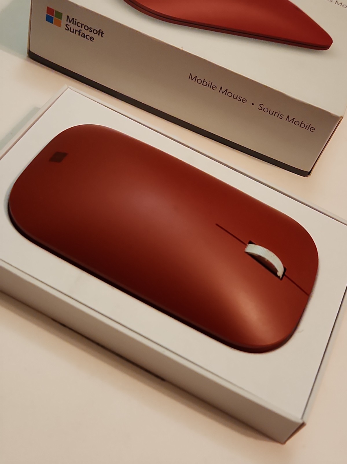 Microsoft Surface Mobile Mouse KGY-00051 Model 1679/1679C Poppy Red