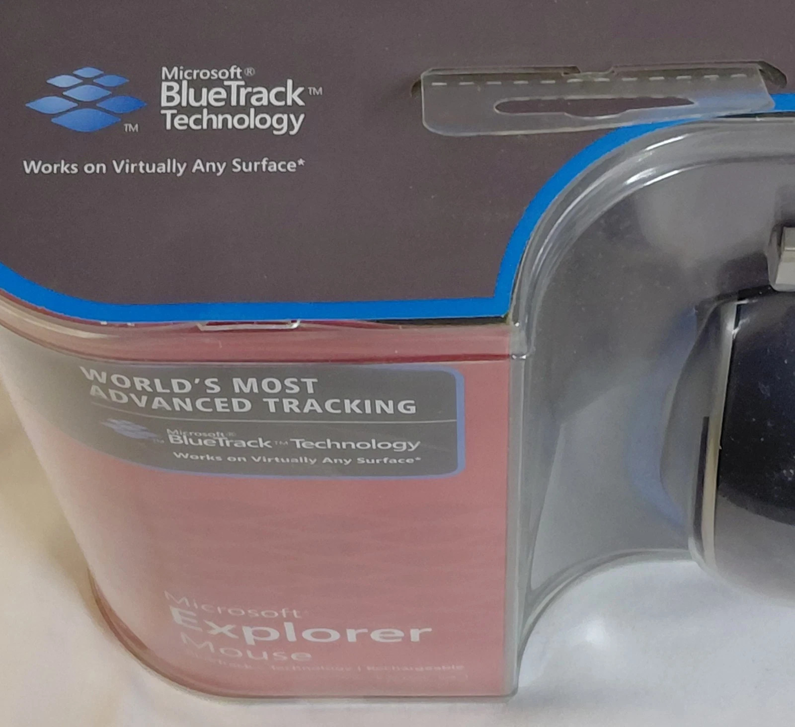 Microsoft Explorer Mouse BlueTrack Rechargeable Wireless USB Mouse New Sealed