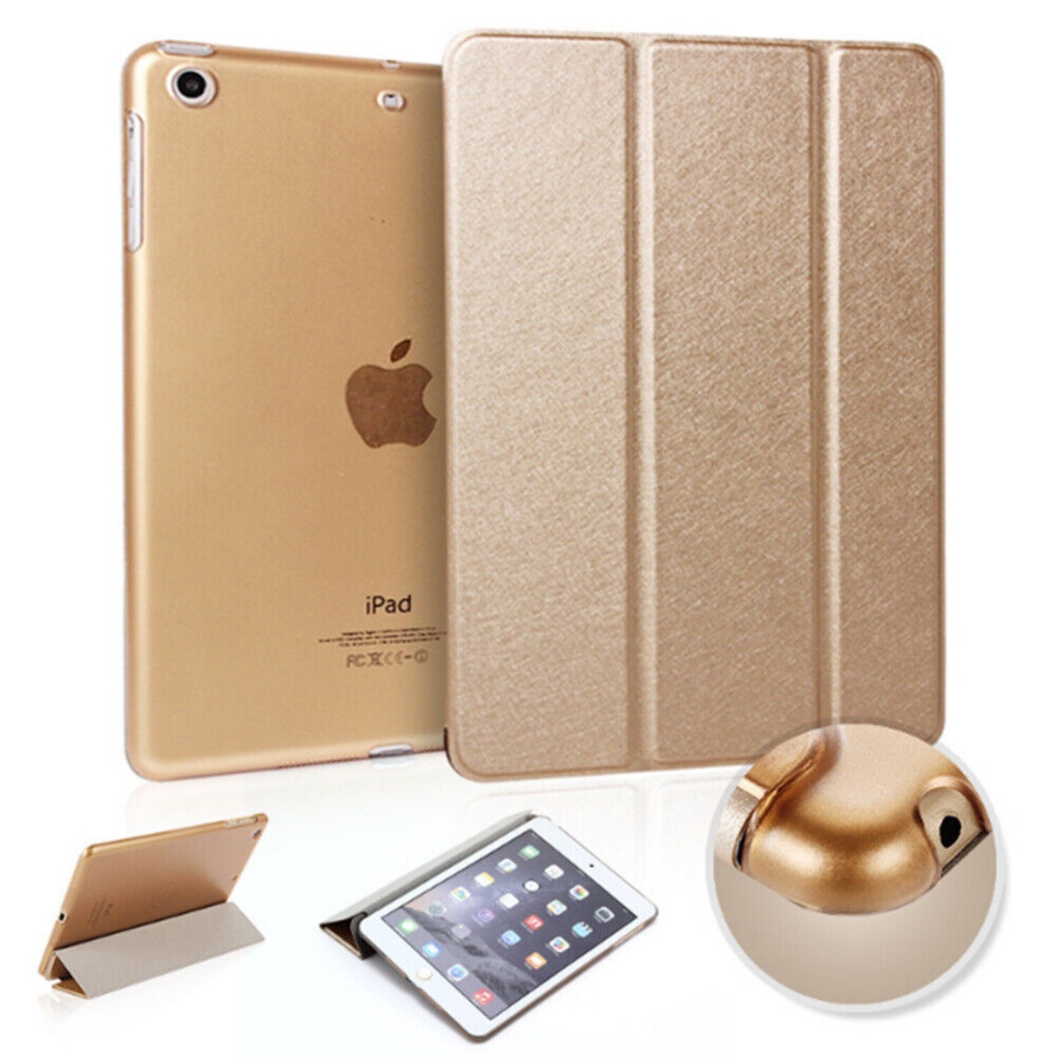 Smart Case Cover For iPad 10.2″/9.7″9/8/7/6/5th Gen Pro 11″ Mini Auto Wake/Sleep