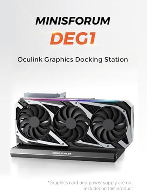 eGPU Dock, External GPU Docking Station for RTX 4090, AMD RX 7900 XTX, DEG1