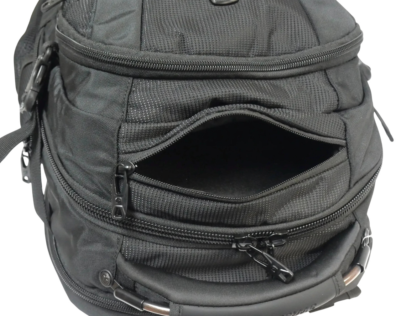 SwissGear ScanSmart Laptop Bag, Black Stealth, Fits 15-Inch Notebook.