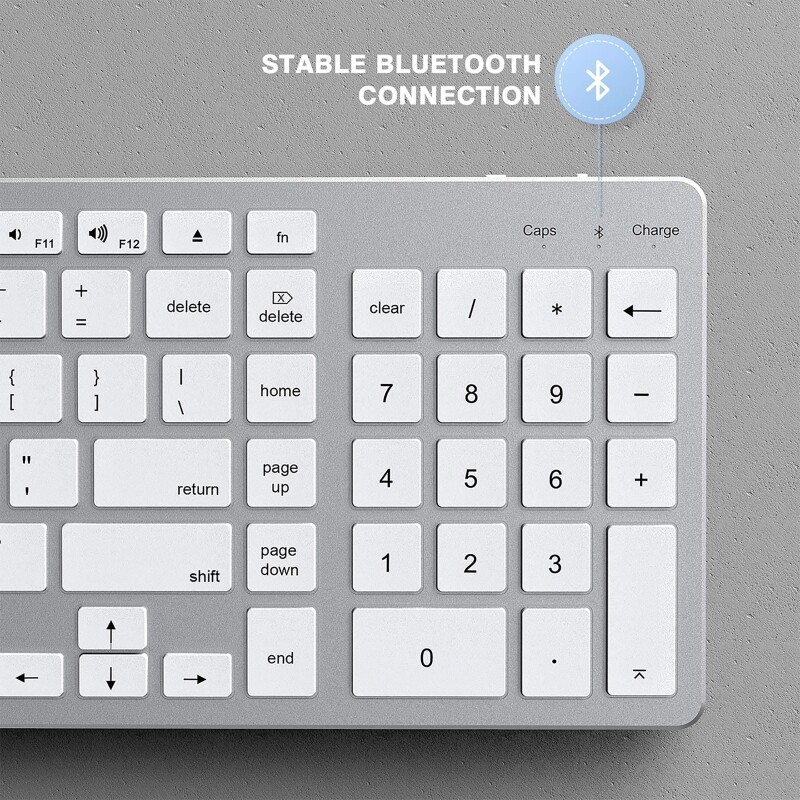 OS bluetooth Wireless Keyboard For Macbook iMac MAC WINDOWS and Android System