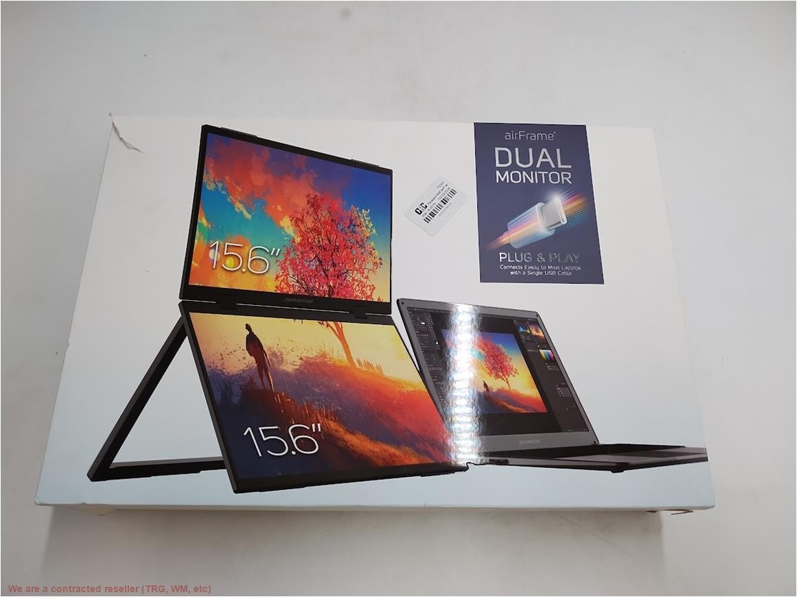Packard Bell airFrame 15.6″ Dual Screen Portable Full HD Monitor SEE DETAILS