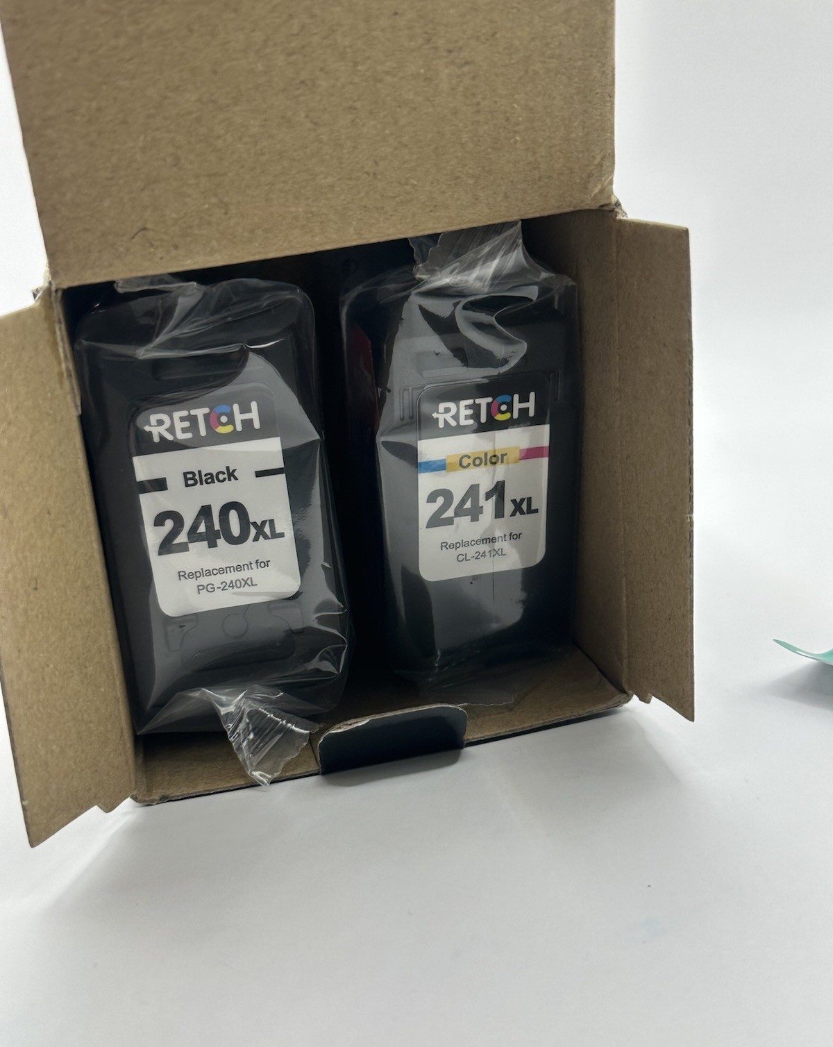 PG-240XL CL-241XL Ink Cartridges Combo for Canon 240 241 Ink Pixma MG3620 MG3600