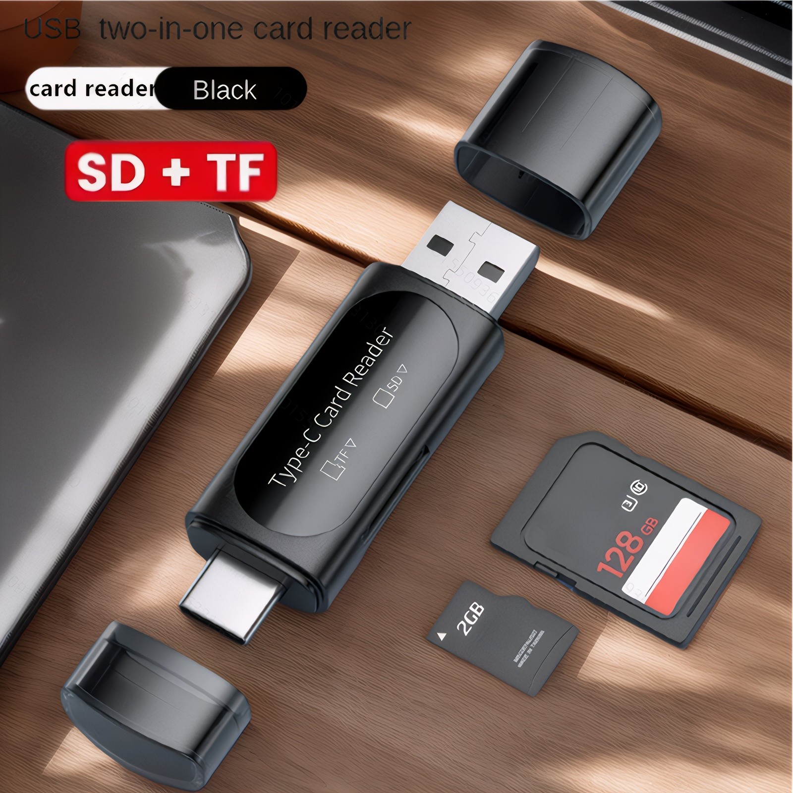 Card Reader USB 3.0 To SD Micro TF Memory Card Adapter PC Laptop Accessories Lot