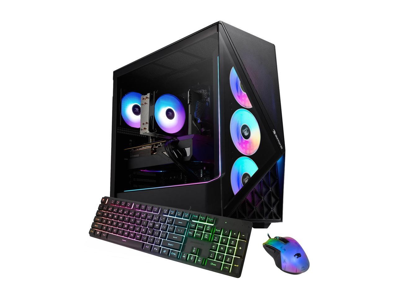 iBUYPOWER Slate Gaming PC Desktop – Intel Core Ultra 7 265F, NVIDIA GeForce RTX