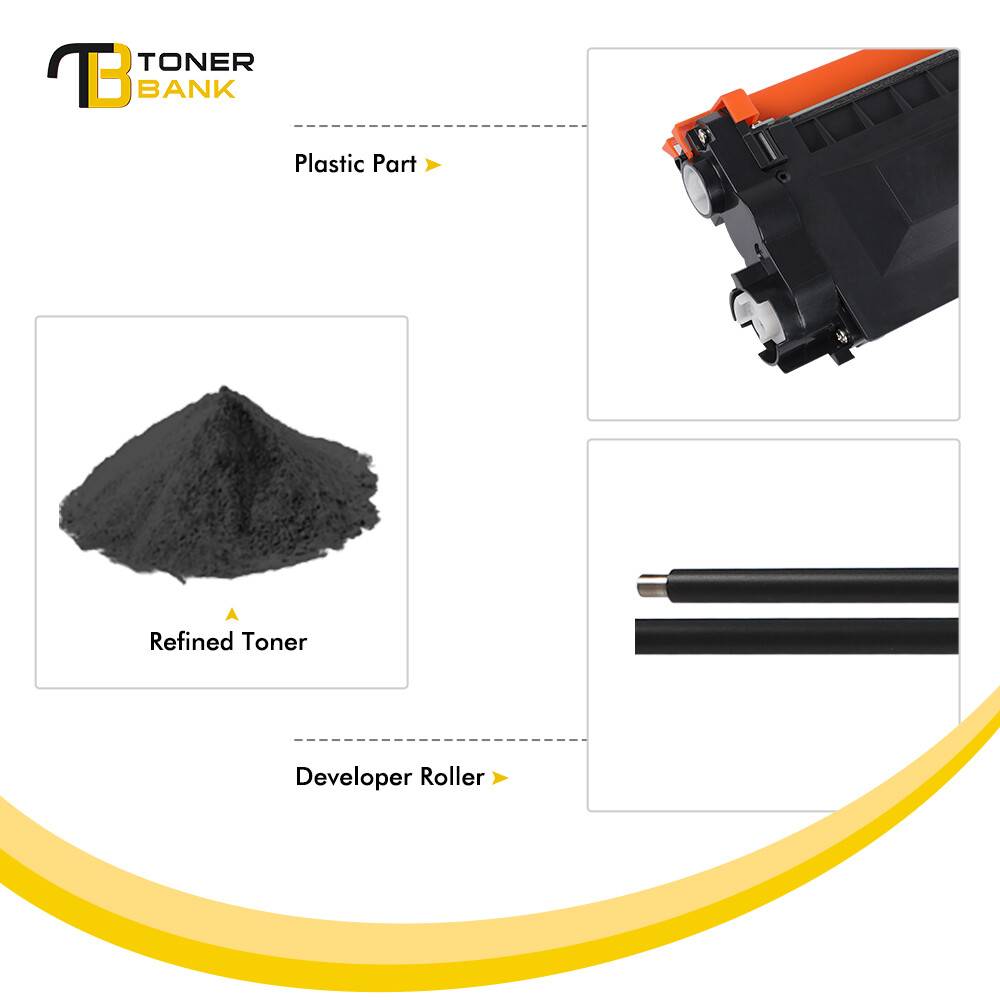 E310 High Yield Toner Compatible For Dell E310DW E515DN E515DW E514DW 593-BBKD