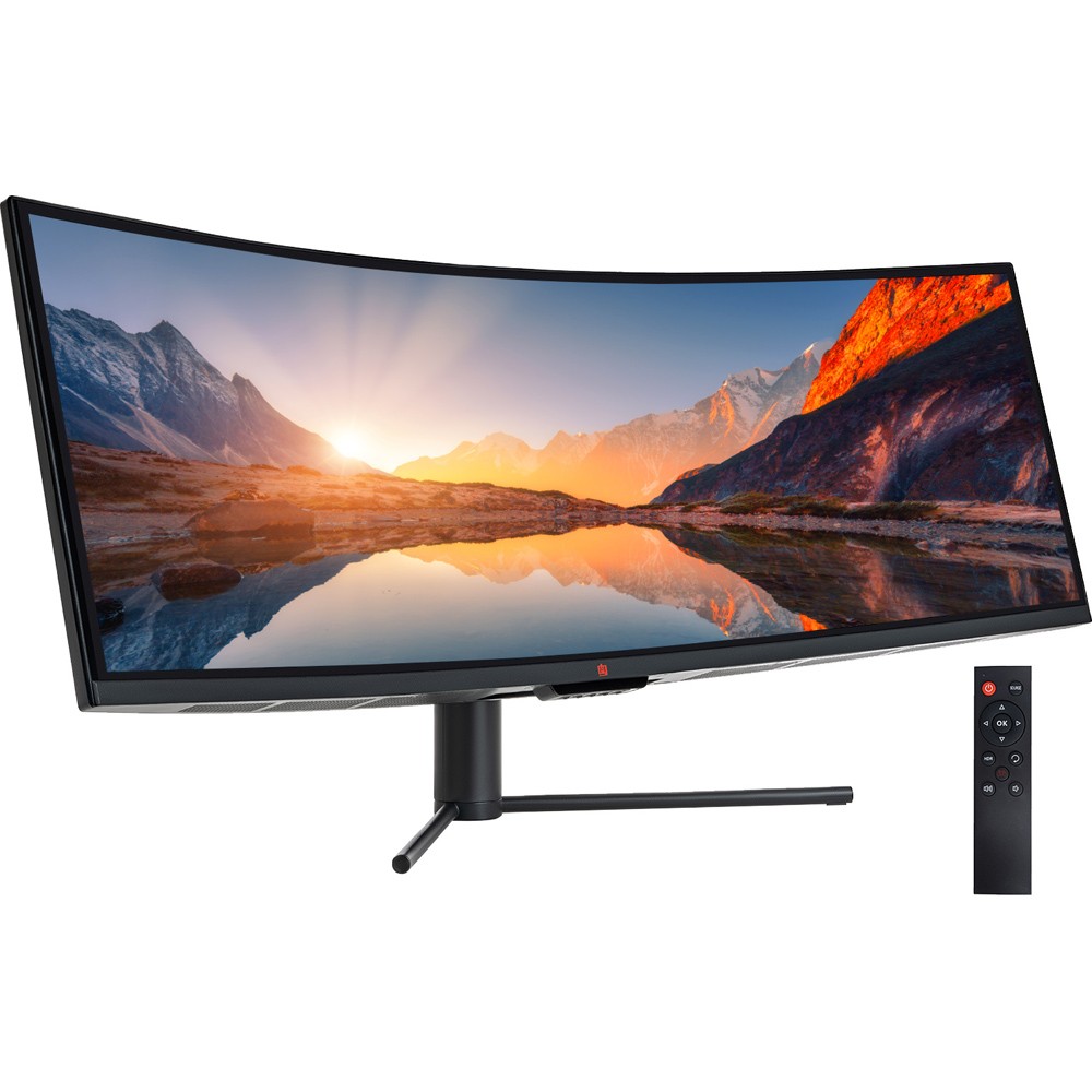 Deco Gear 49″ Curved Ultrawide 5K Monitor, 5120×1440 DQHD, 120Hz, 101% NTSC, 100