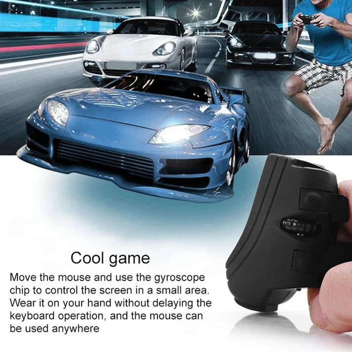Finger Mouse 2.4GHz Wireless Handheld Trackball – Ergonomic, Easy to Use