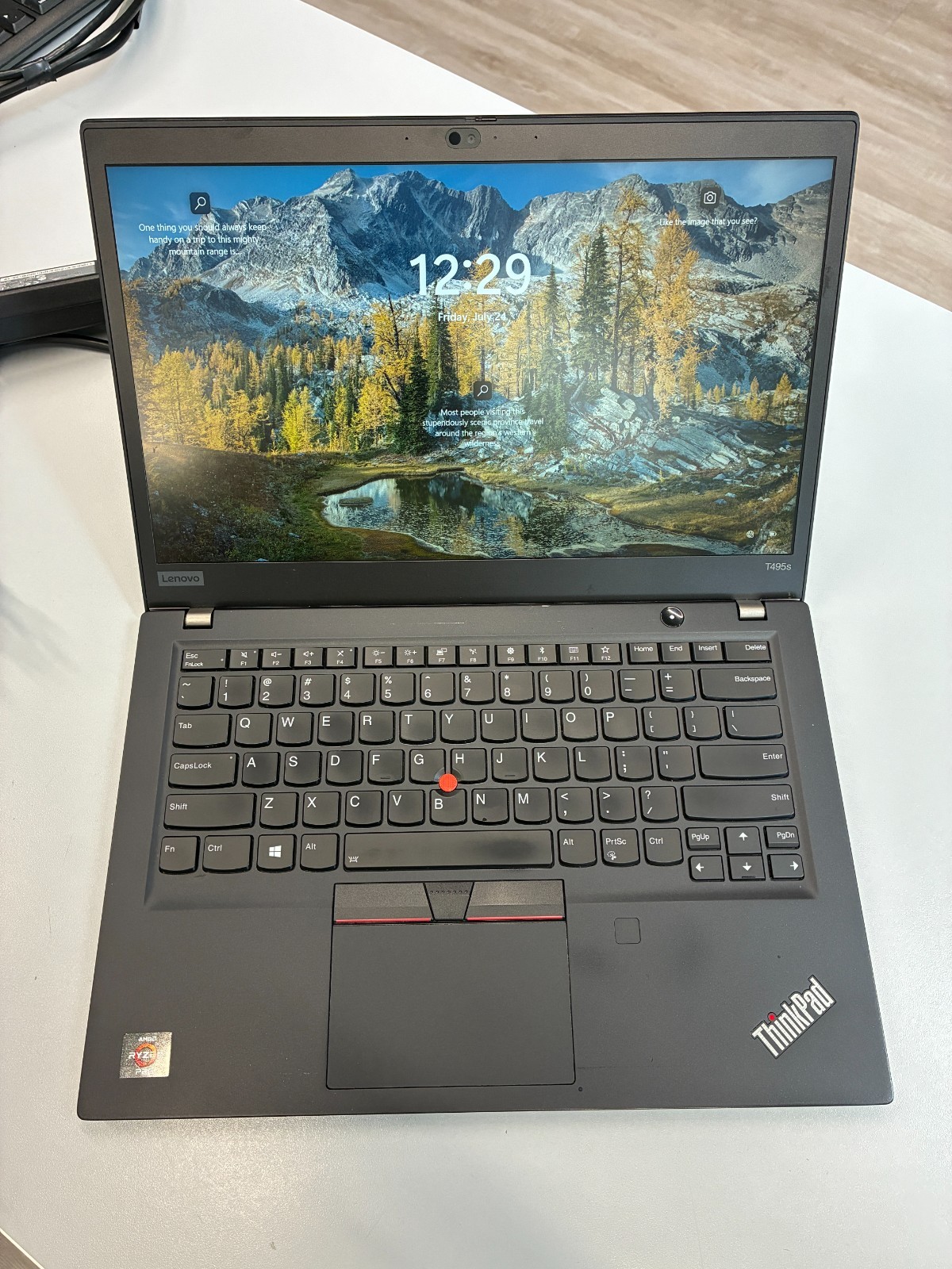 Lenovo ThinkPad T495s: Touch 14″ / Ryzen 7 3700U / RAM 16Gb / SSD 512Gb / Win 11