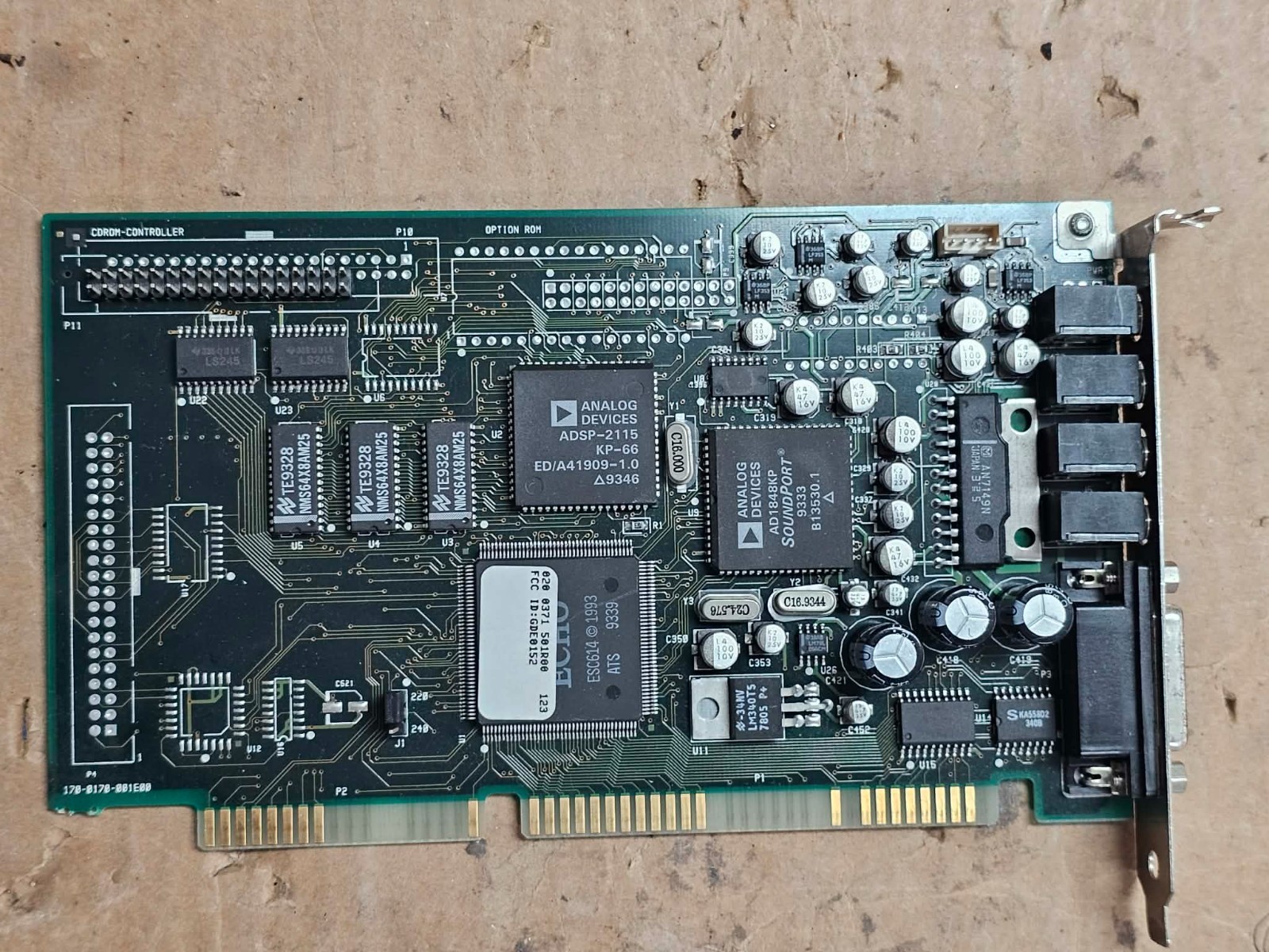 Retro Gaming Vintage Cardinal Technologies DSP16 / MPC700 Sound Card ISA Tested