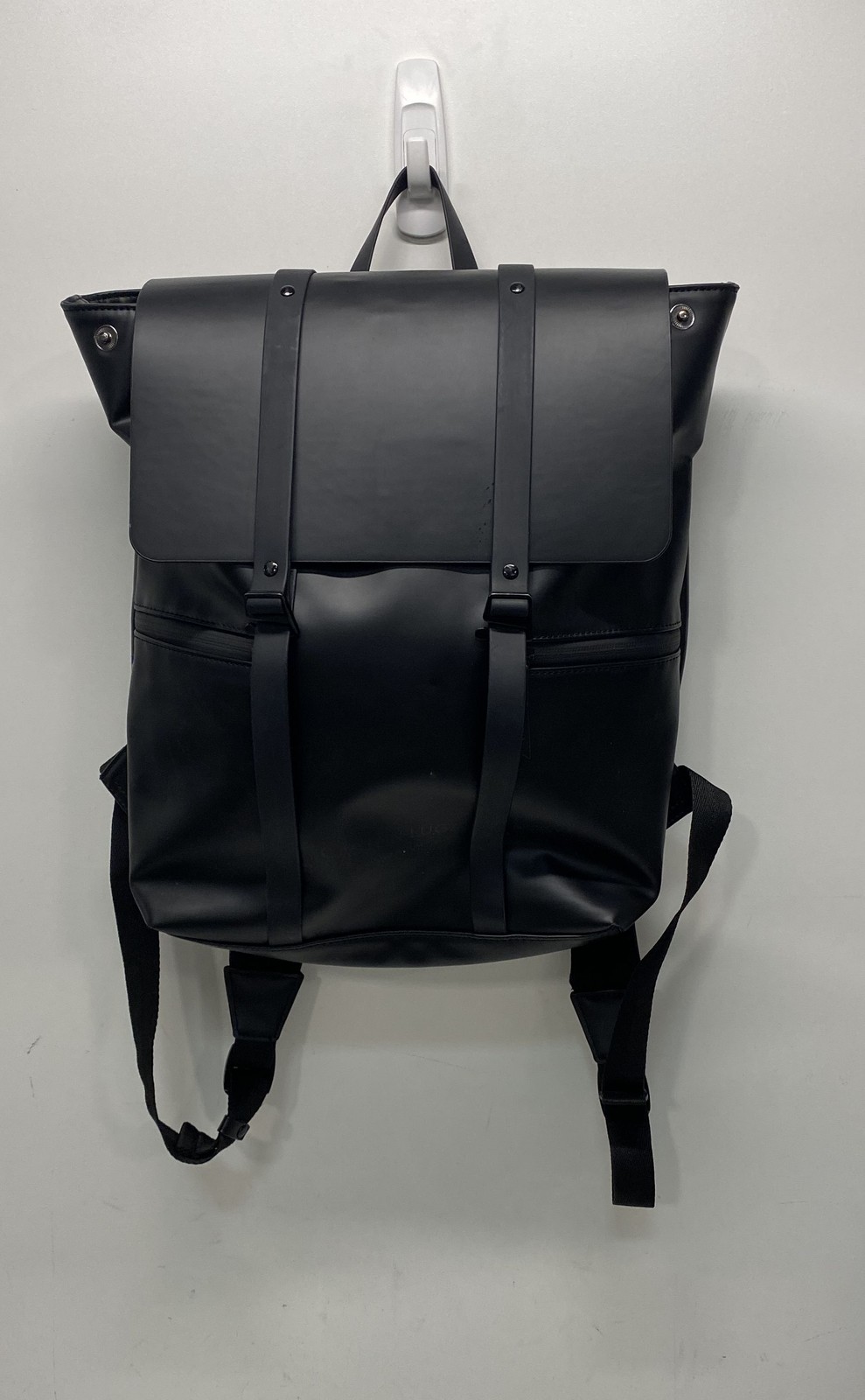 Gaston Luga Black Splash Backpack Water Resistant Laptop Bag