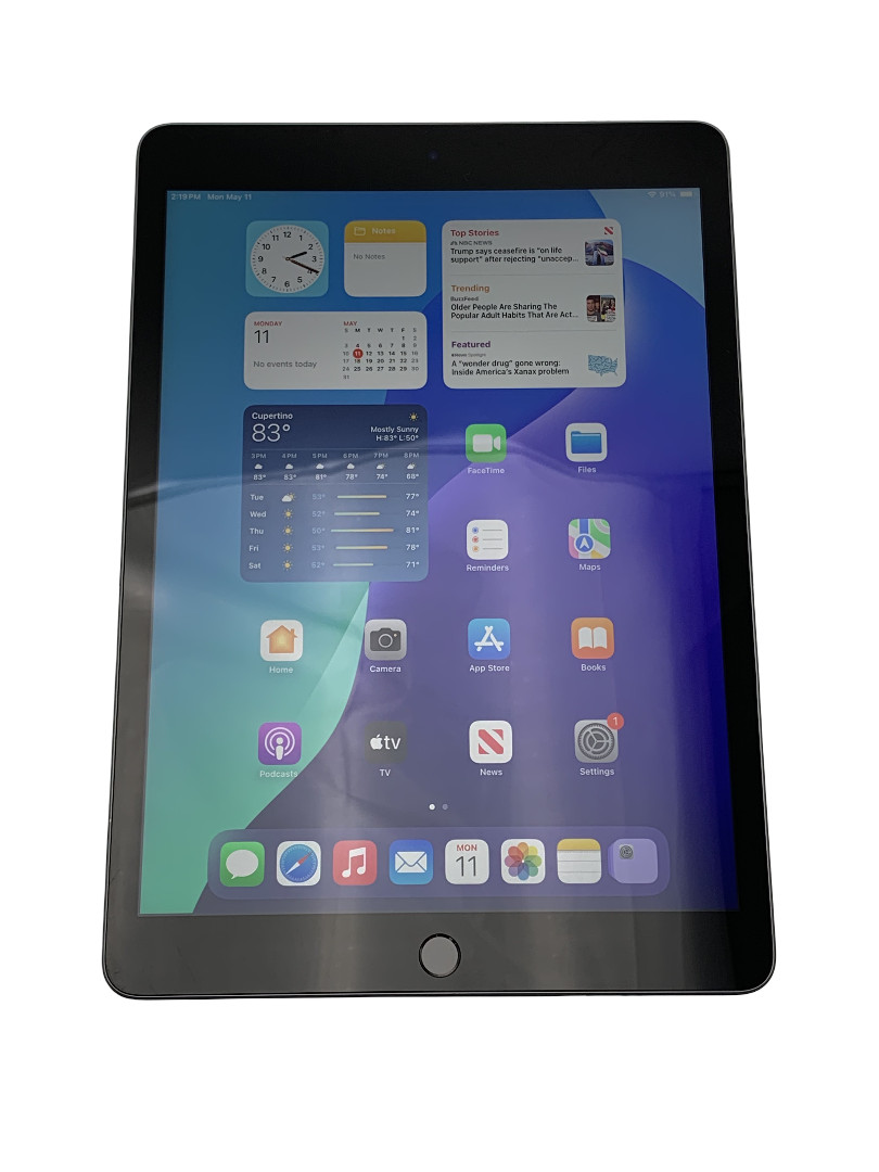 Apple iPad 10.2″ 9th Generation 64GB Space Gray WiFi Only (A2602 / MK2K3LL/A)