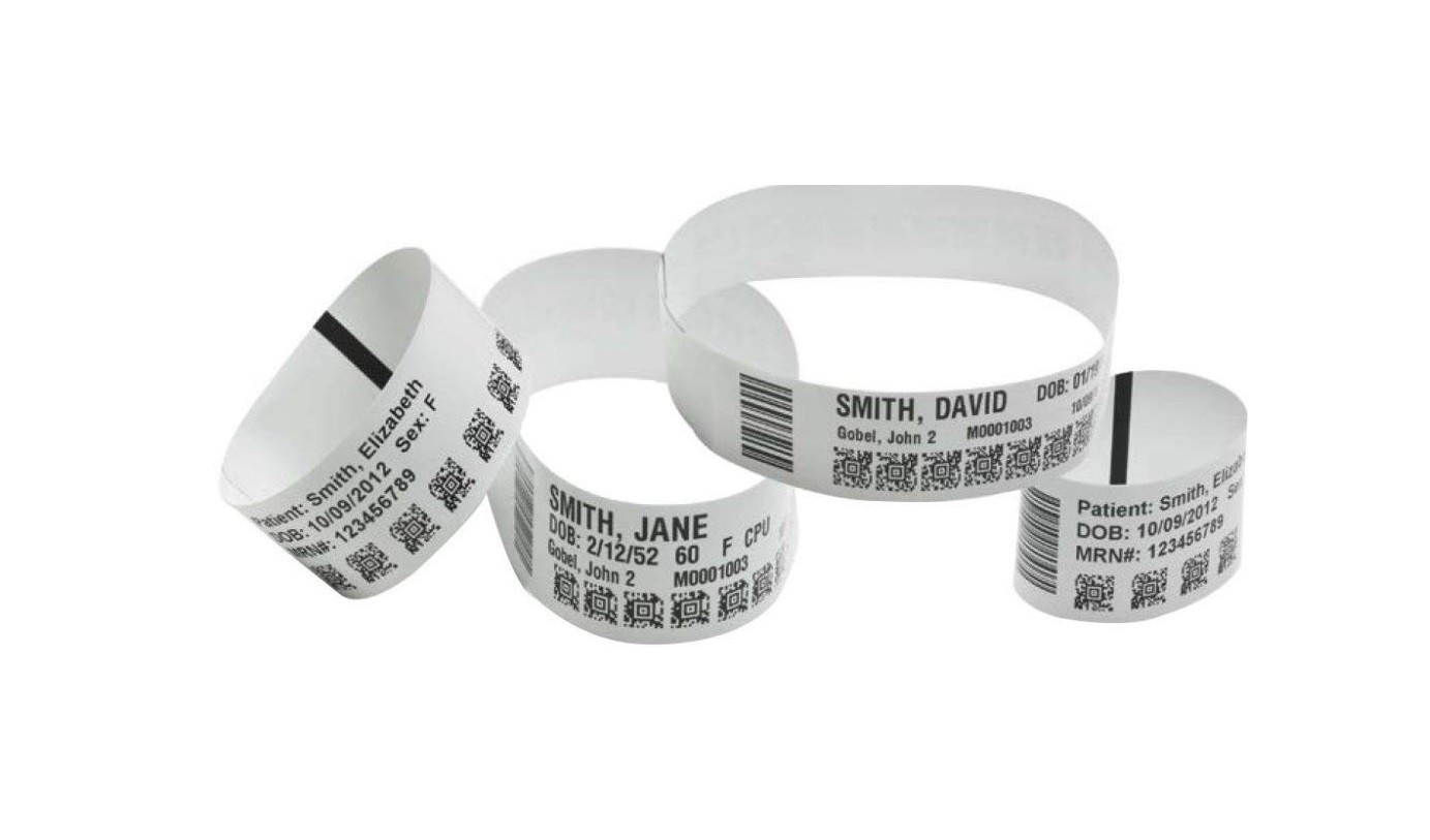 Open Box Zebra Z-Band 1″ X 11″ Ultrasoft Wristband Single Cartridge10015355K-R