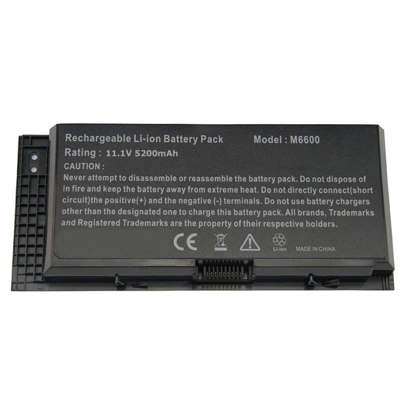 PG6RC R7PND 5200mAH Battery for Dell Precision M4600 M4700 M6600 M6700 Series
