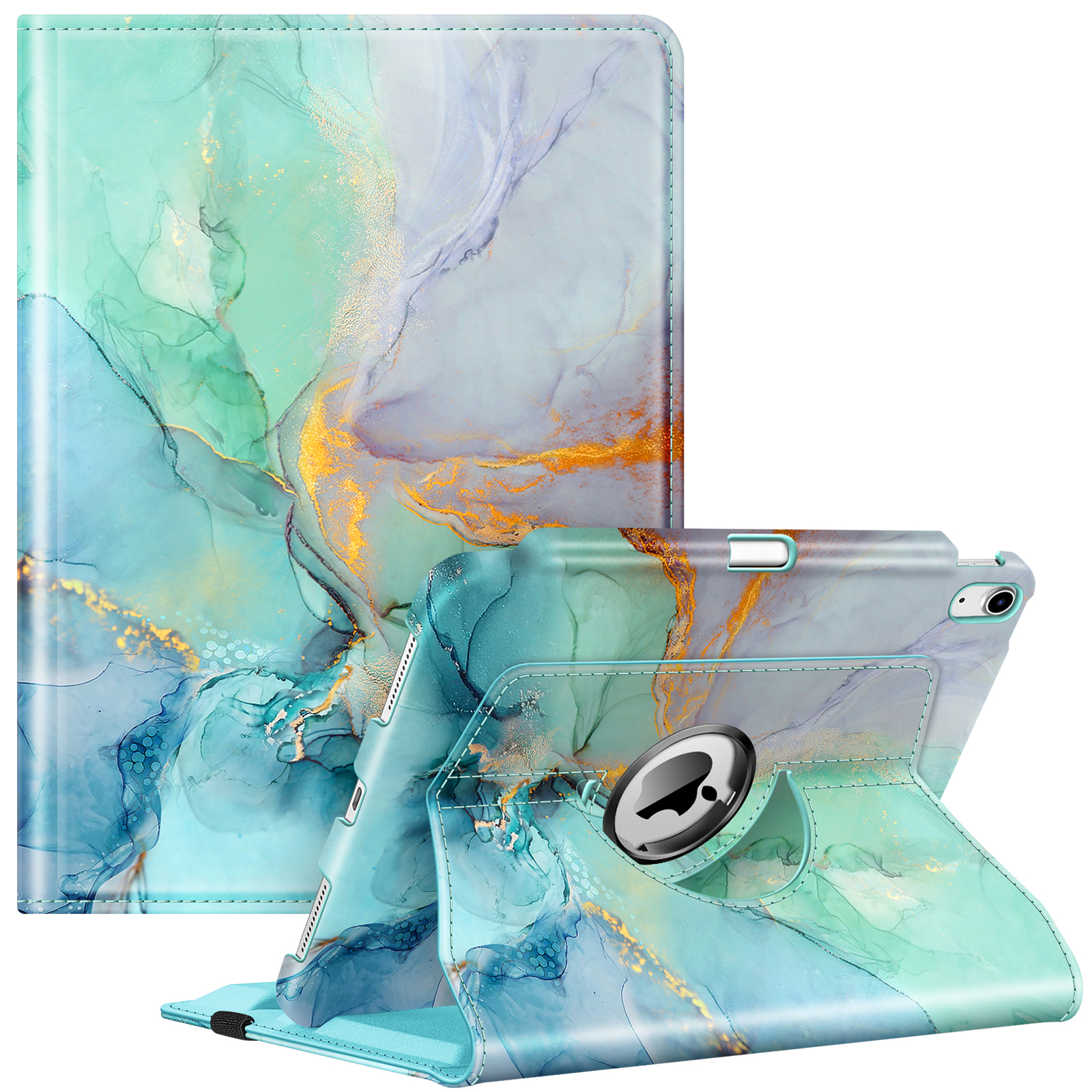 Rotating Case for iPad 10th Generation (2022) 360 Degree Swiveling Stand Cover
