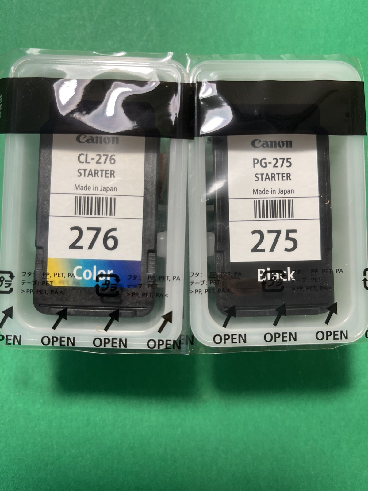 Genuine Canon 275 276 Ink Cartridge–Setup For TS 3722 3520 Printer-NEW!