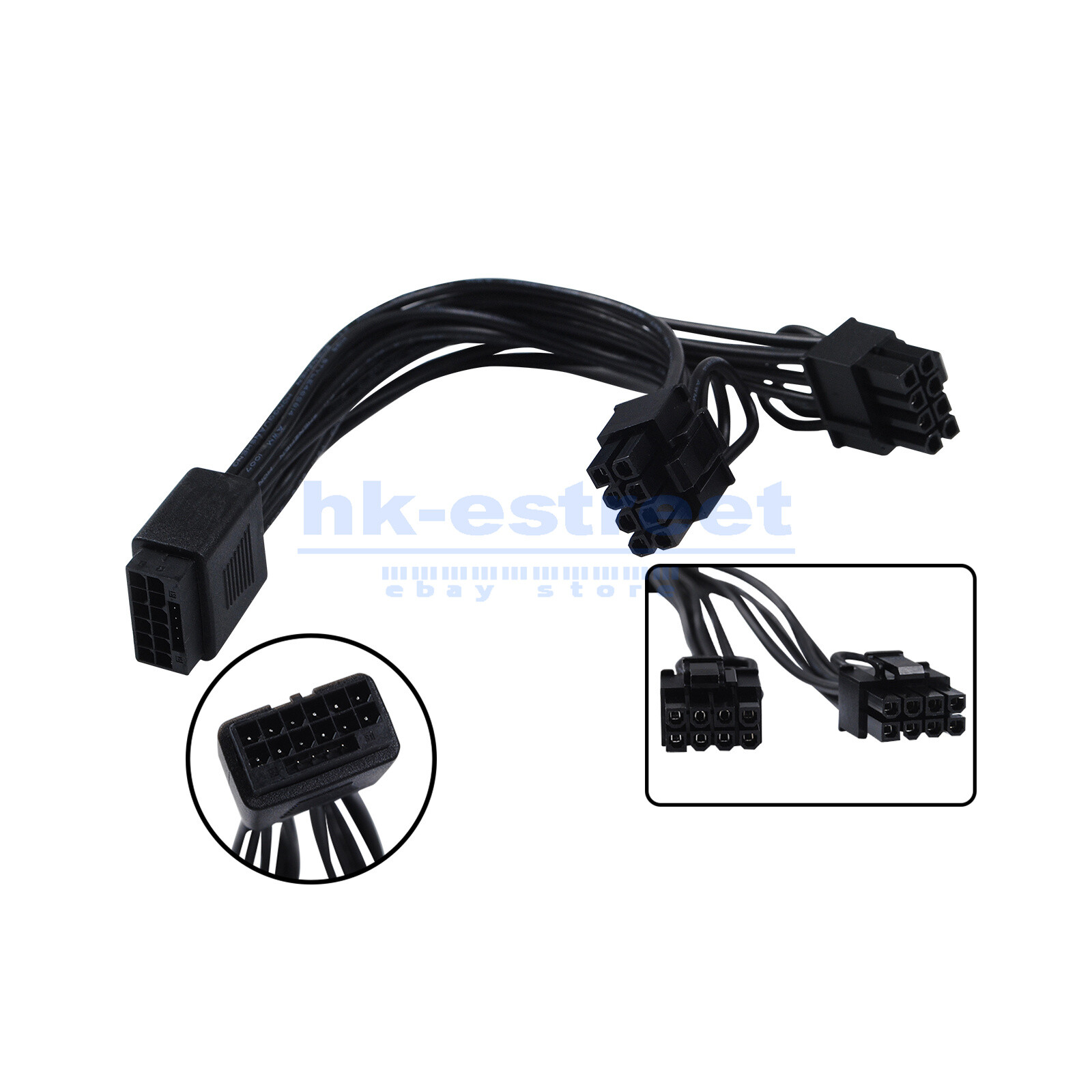 2x8Pin to 16Pin GPU Power Adapter Cable for NVIDIA RTX4090 RTX4080 Graphics Card