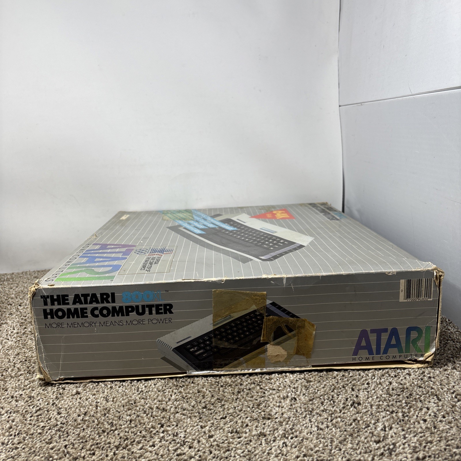 Vintage ATARI 800 XL 8-Bit Computer w/ Power Supply In Box Tested & Works