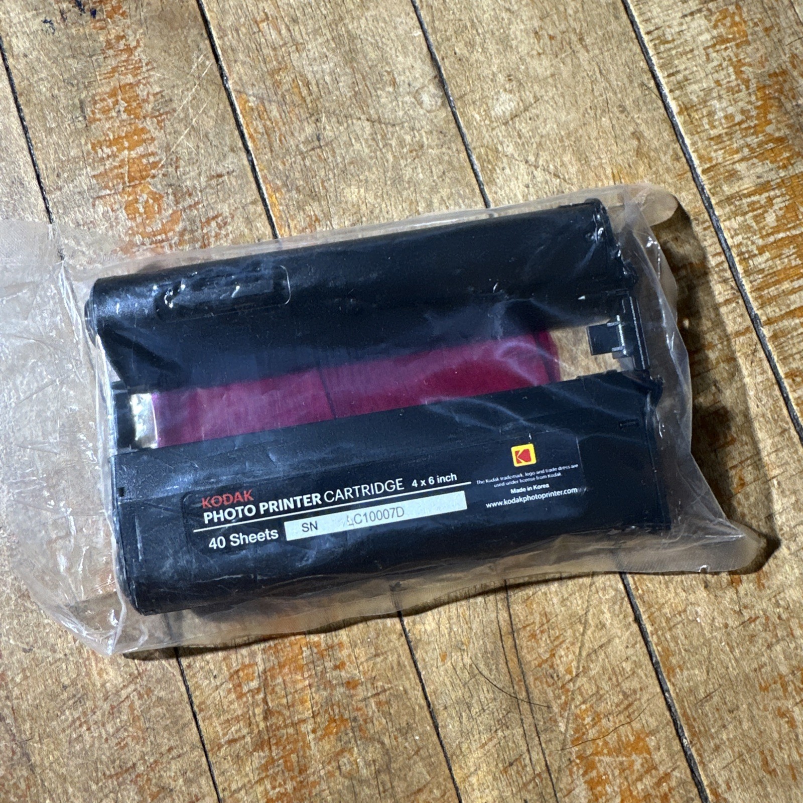 NEW! Kodak Photo Printer Cartridge – 40 Sheets (4 x 6 Inch) – Kodak Dock Printer
