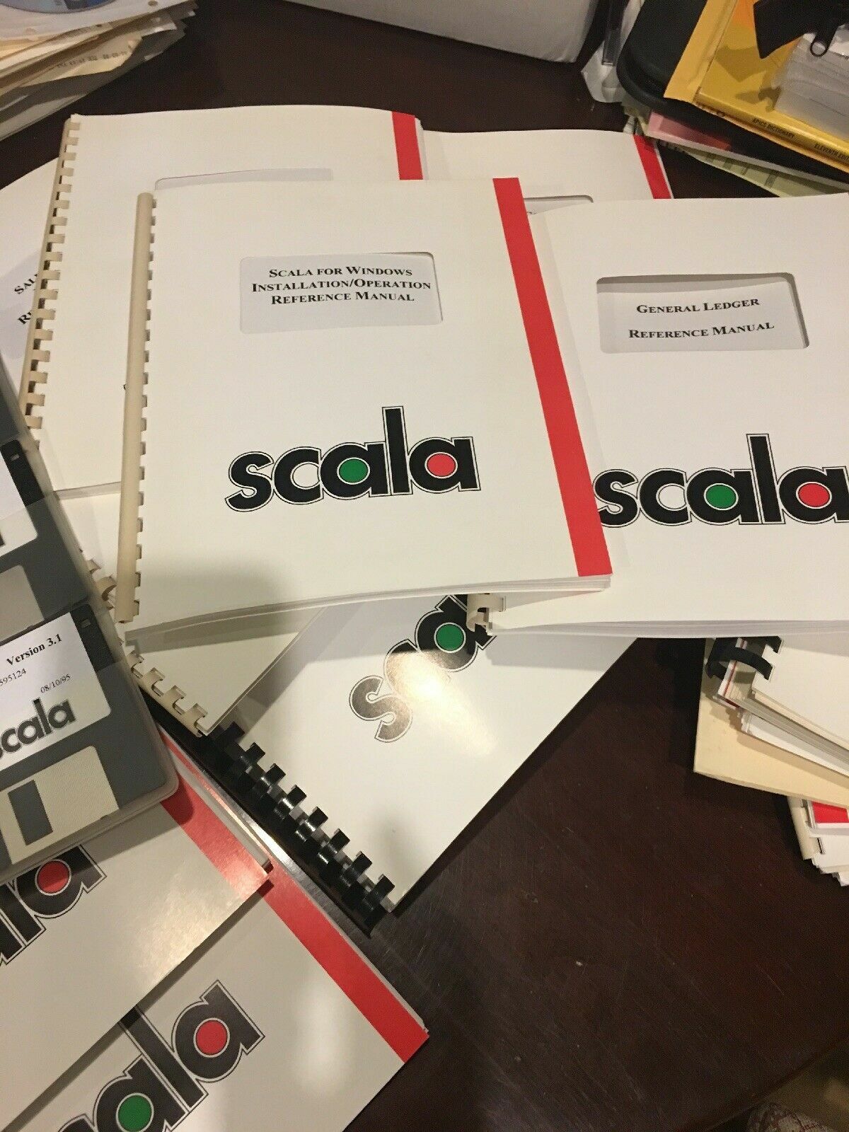 BRAND NEW UNUSED SCALA Accounting Software. Many Modules. Vintage.All Documents.
