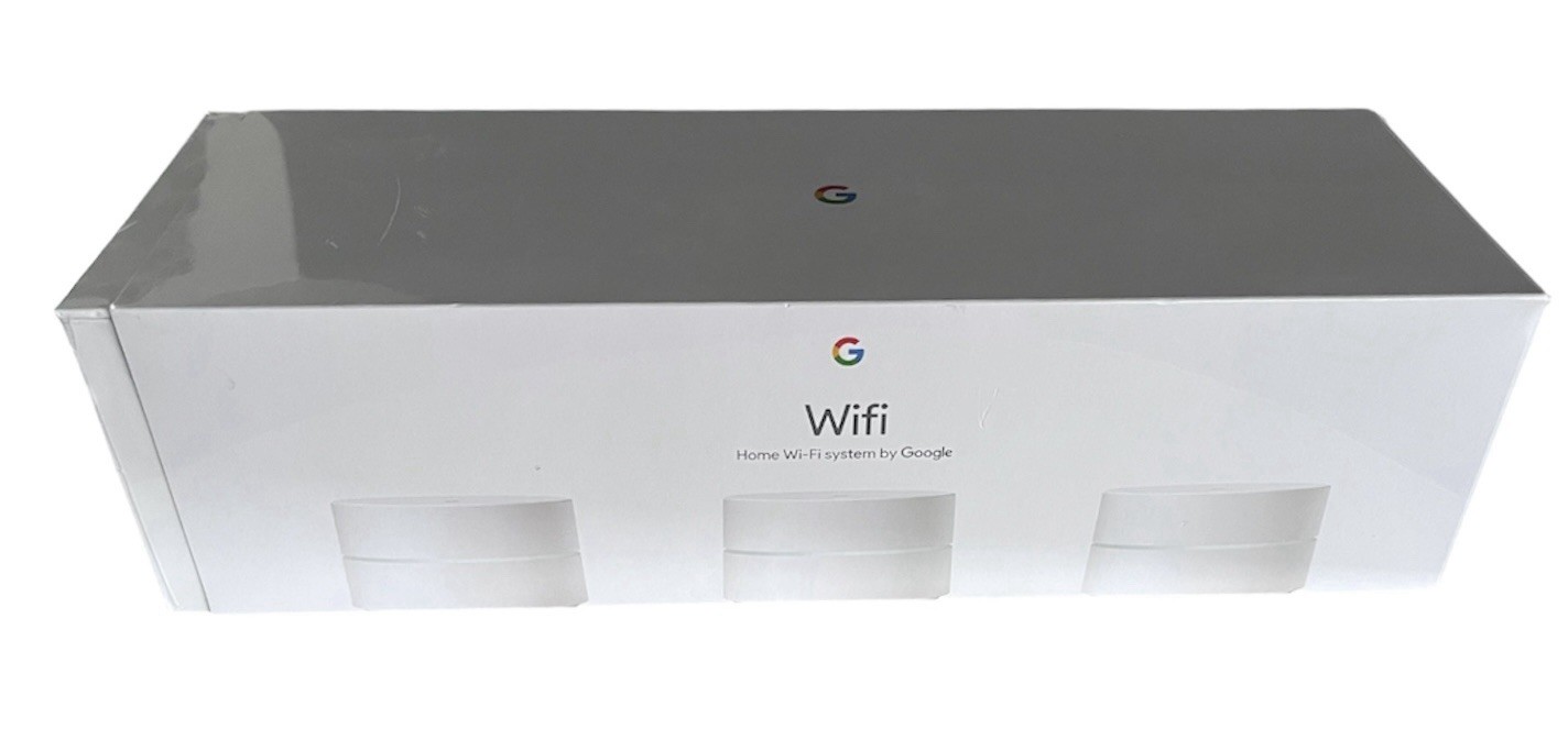 GOOGLE Home Wi-Fi (AC-1304) 3 Pack *3 Wi-Fi Points AC1200 Routers* NEW/SEALED