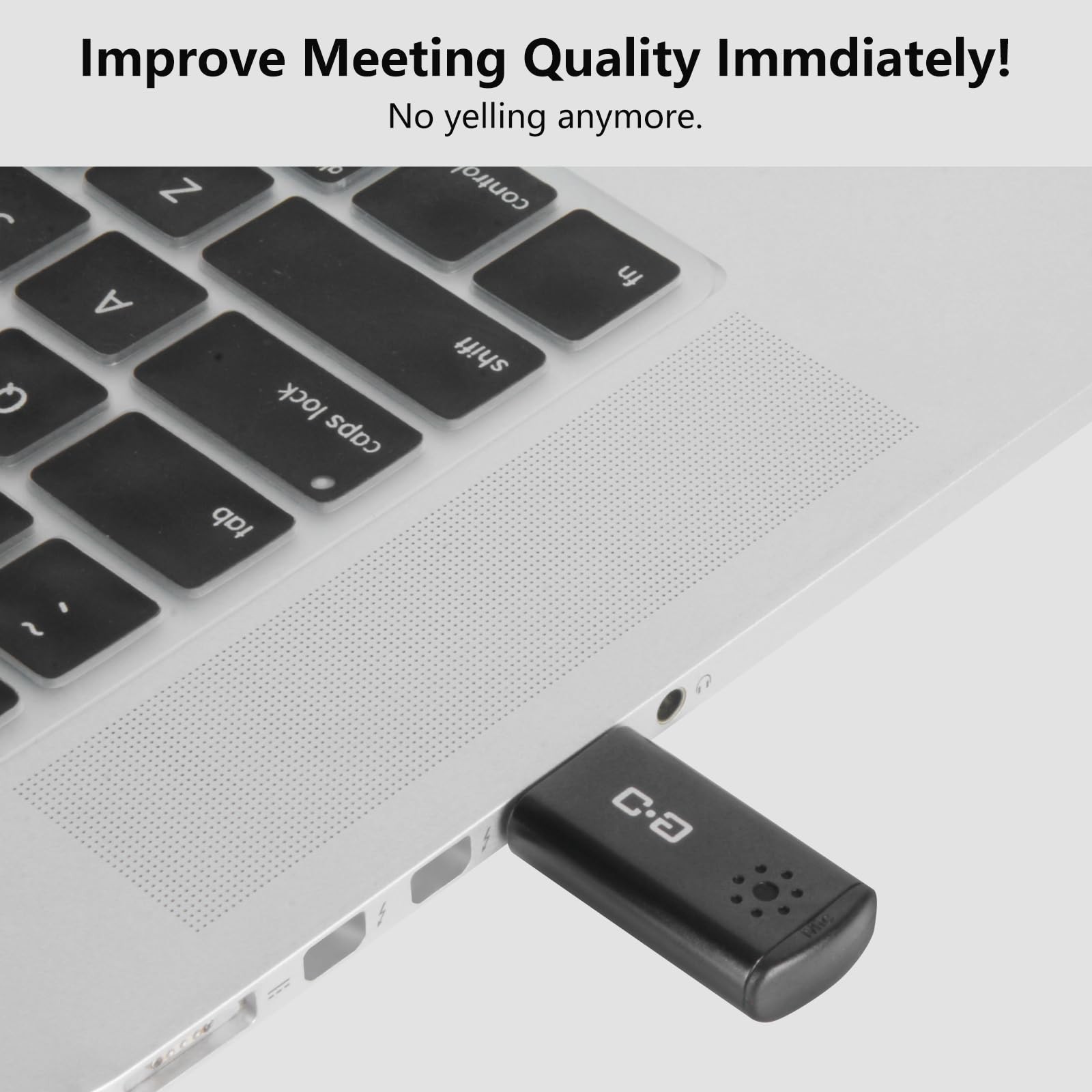 USB Microphone for Laptop Desktop Plug and Play High Sensitivity Mini