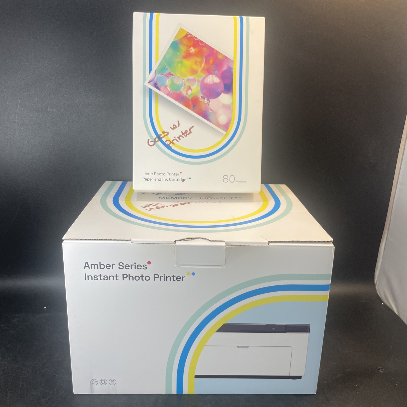 Liene Amber M100 Wireless Photo Printer – Memory Moment 6” Model New W/ Refill