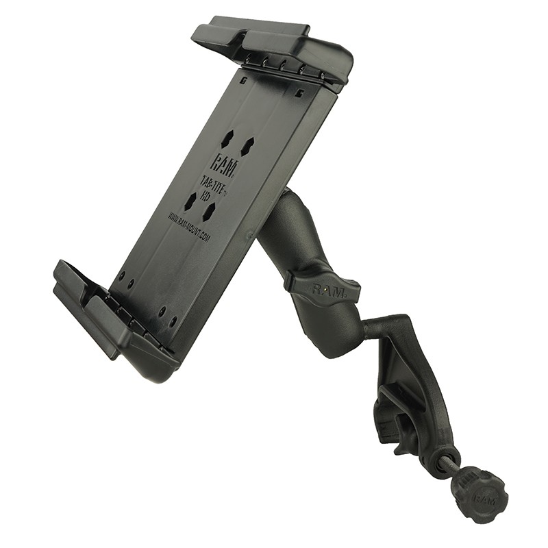 RAM Tab-Tite Yoke Clamp Mount for 8″ Tablets with a Case – Fits iPad mini 6