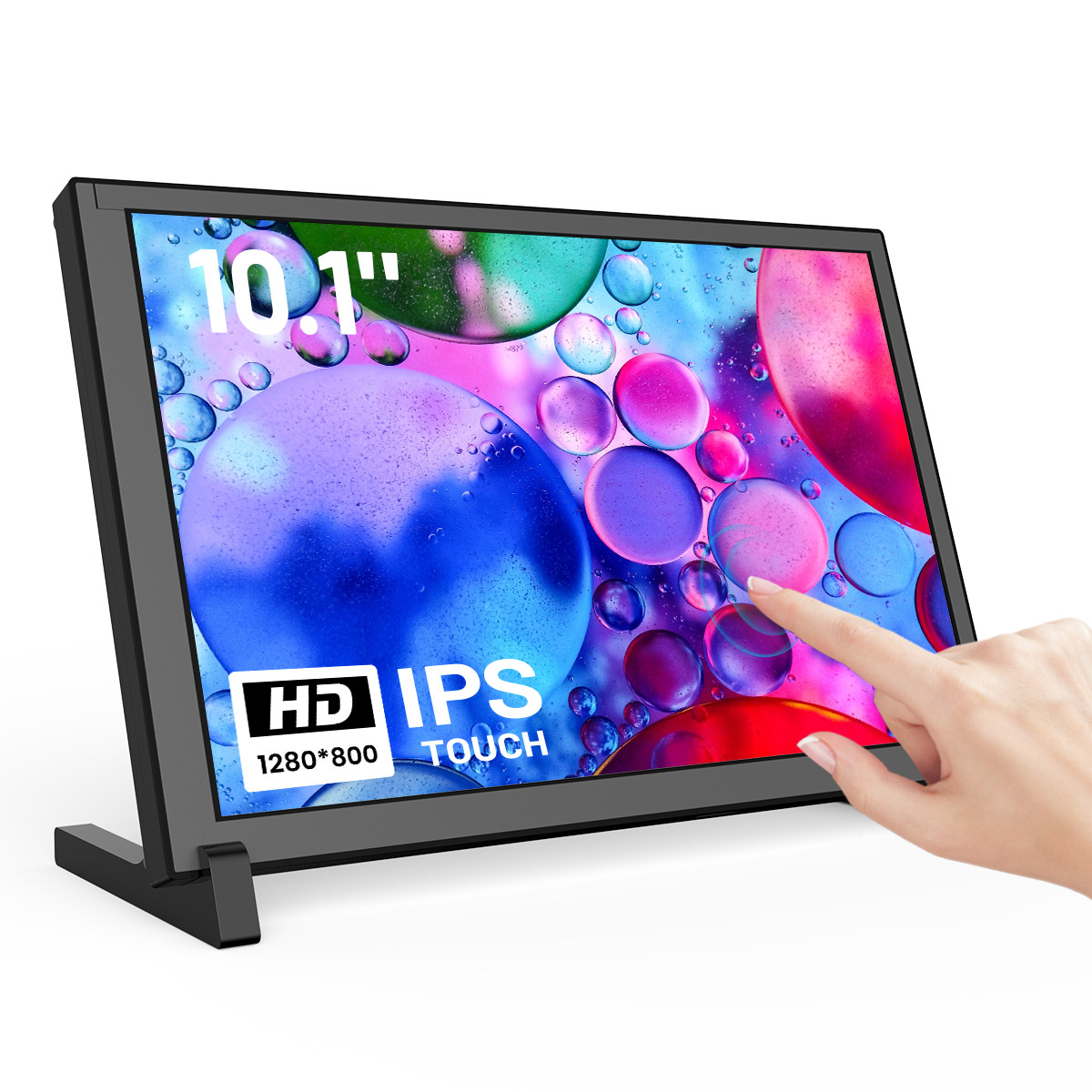 10.1 inch 1280*800 monitor Touchscreen HDMI Monitor for Raspberry Pi 4B 3B
