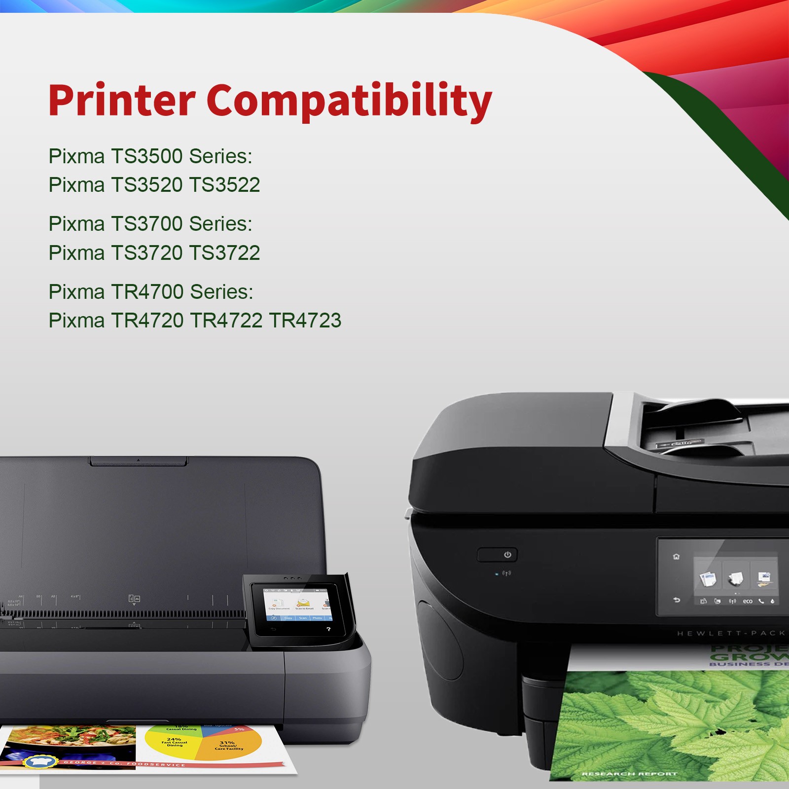 PG-275XL CL-276XL Ink For Canon 275 276 XL Ink Pixma TR4722 TR4720 TS3722 TS3522
