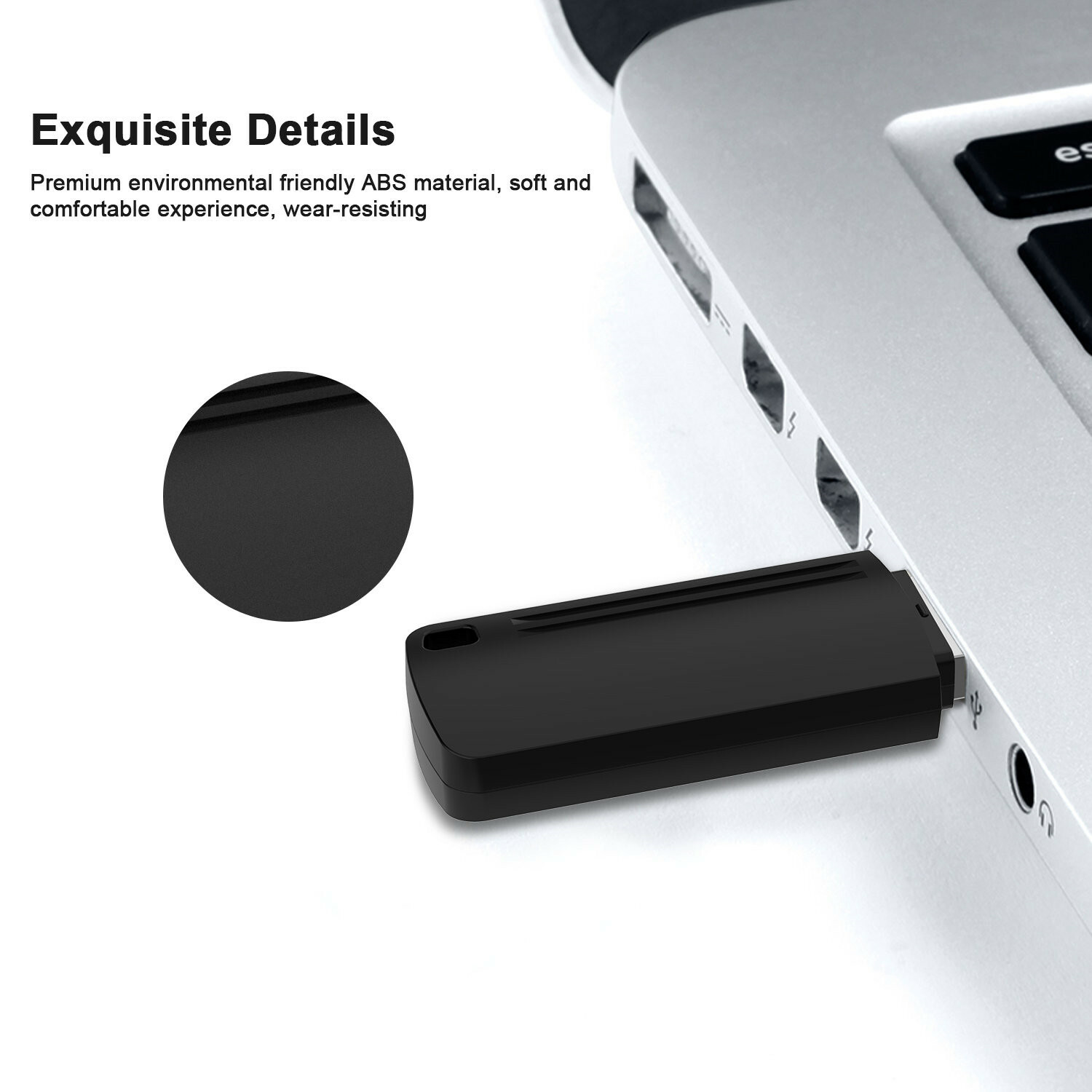 Wholesale 1/10/100pcs USB 2.0 32GB Flash Drives Memory Sticks Thumb Drives Black